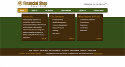 Desktop Screenshot of financialshopsolutions.com